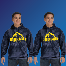 Brookhaven Swim Team Tie Dye Hoodie